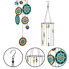Load image into Gallery viewer, Abstract Multicolor Evil Eyes Wind Chimes - Wind Chime
