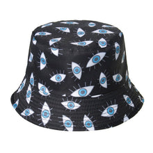 Load image into Gallery viewer, Evil Eye Bucket Hats - AccessoriesBlack

