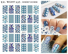 Load image into Gallery viewer, Evil Eye Nails - Evil Eye Nail Art Design Stickers - AccessoriesWG897
