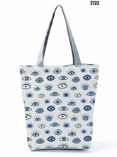 Load image into Gallery viewer, Evil Eye Tote Bag - Evil Eye Beach Bag - 19 Designs - Accessories2722
