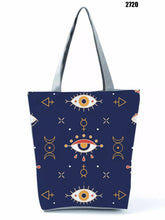Load image into Gallery viewer, Evil Eye Tote Bag - Evil Eye Beach Bag - 19 Designs - Accessories2720
