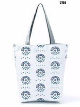 Load image into Gallery viewer, Evil Eye Tote Bag - Evil Eye Beach Bag - 19 Designs - Accessories2704
