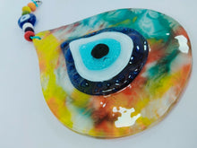 Load image into Gallery viewer, Multicolor Kaleidoscopic Evil Eye Wall Hangings - Wall HangingWaterdrop2022

