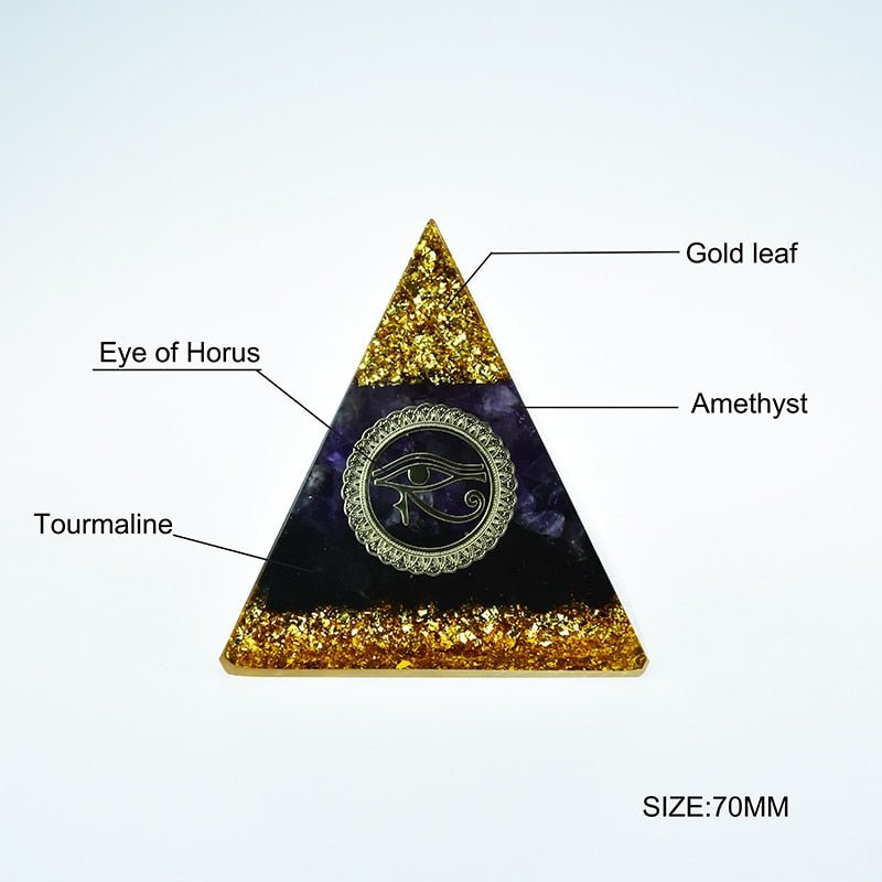 ORGONITE deals ORO PYRAMID with angel statue