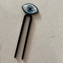 Load image into Gallery viewer, Protective Evil Eye Hair Pins - AccessoriesBlack with Black Eye
