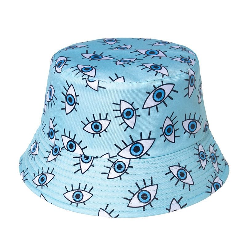 Evil Bucket Red Evil Eye Bucket Hat – Lucky.Evil-Eye.Shop