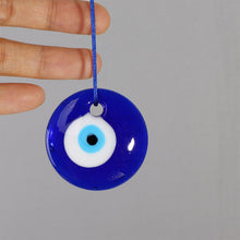 Load image into Gallery viewer, Single Blue Stone Evil Eye Car Hangings - Car HangingExtra Large
