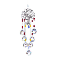 Load image into Gallery viewer, Tree of Life Wall Hanging with Transparent Suncatcher Crystals - Wall HangingStyle 2
