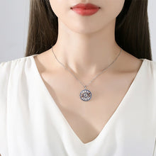 Load image into Gallery viewer, Turkish Evil Eye Silver Necklace - Necklace
