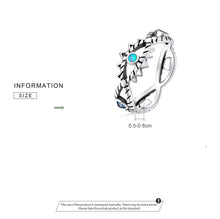 Load image into Gallery viewer, Turquoise Eye Shaped Evil Eyes Finger Wrap Ring - Ring6
